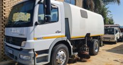 2008 Mercedes Benz Atego 1517 with Broom Sweepers (2 available)
